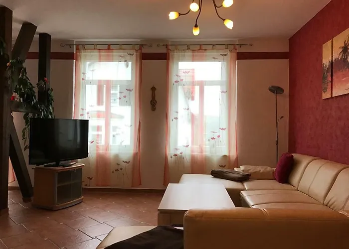 Ferienwohnung Am Bodetal Mit Wallbox Fuer E-Auto